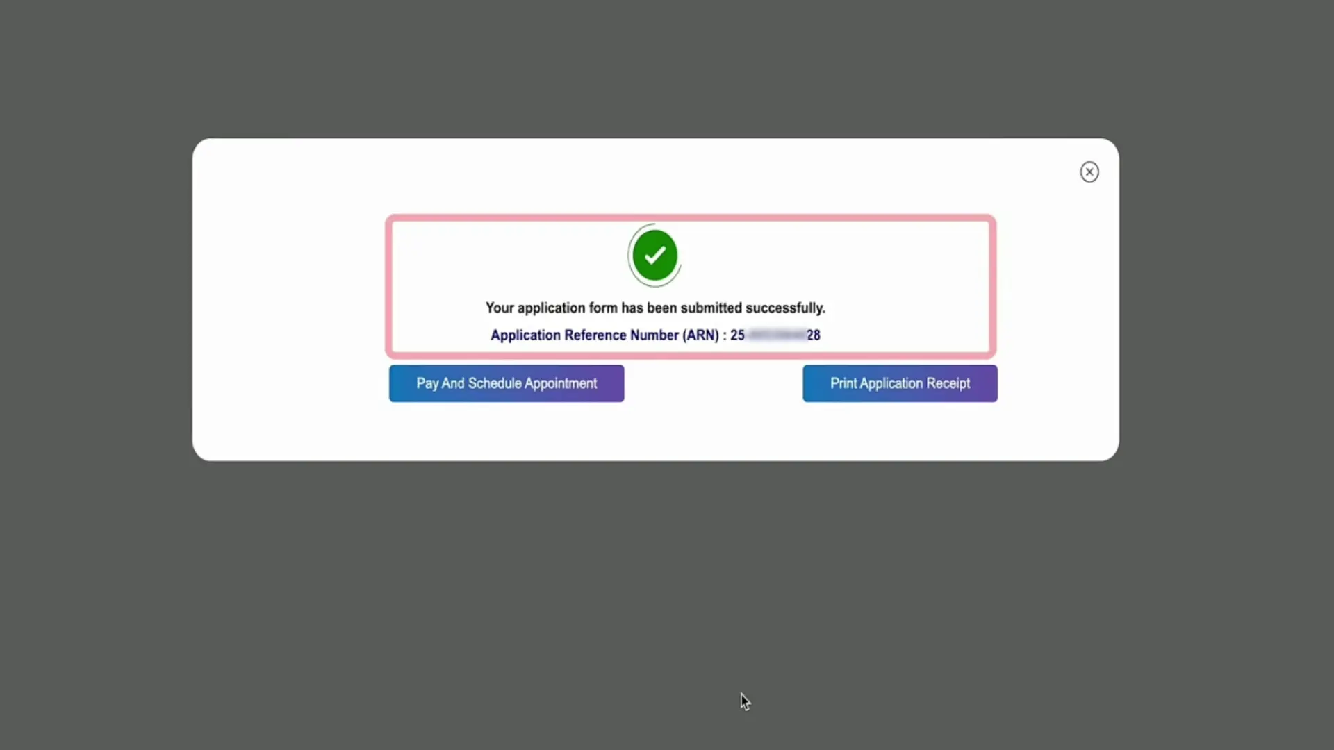 payment status